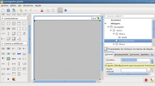 Glade webkit - Navegador